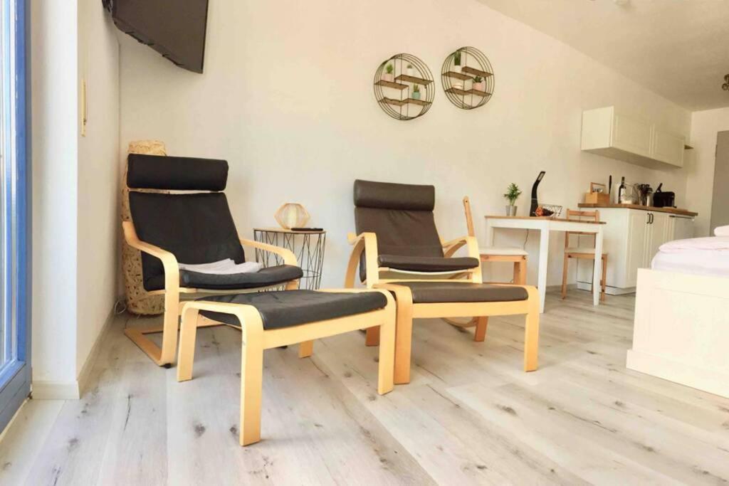 Apartment-Mitten In Konstanz, Gratis Parkplatz & Fahrrader, Netflix Tv Luaran gambar