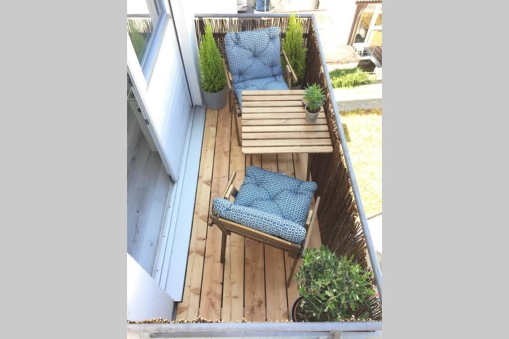Apartment-Mitten In Konstanz, Gratis Parkplatz & Fahrrader, Netflix Tv Luaran gambar